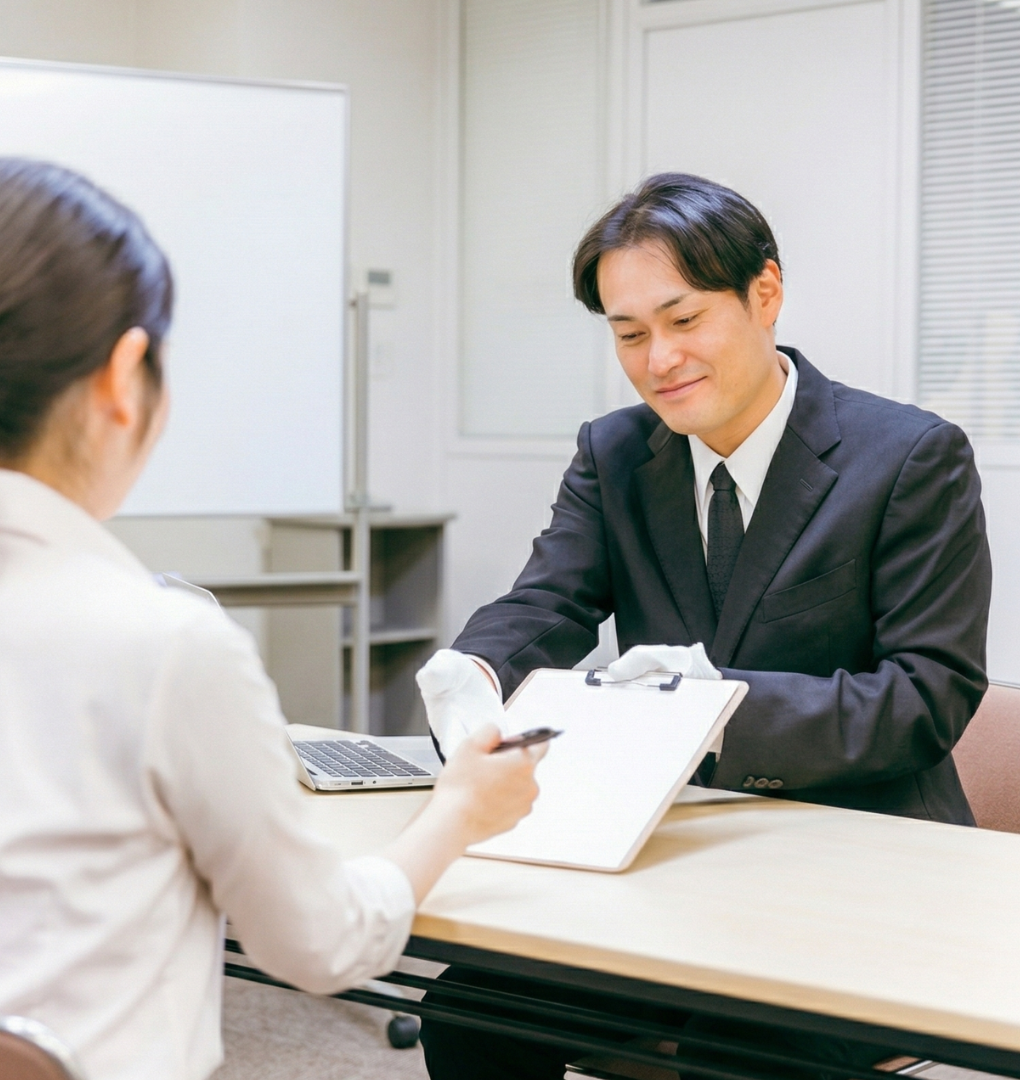 ブランド品・時計査定シーン